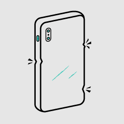 Phone body damage