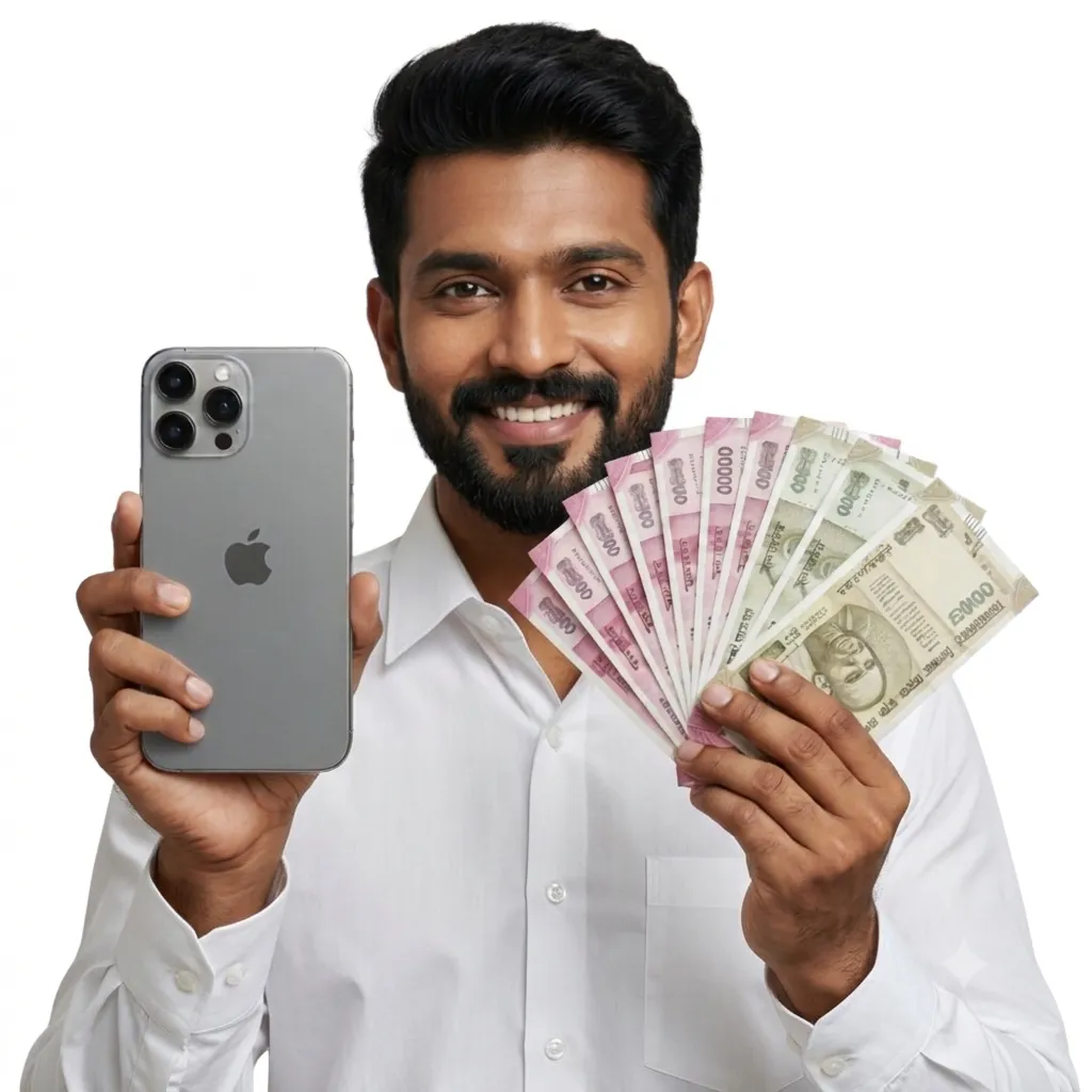 Modern smartphone ready to sell